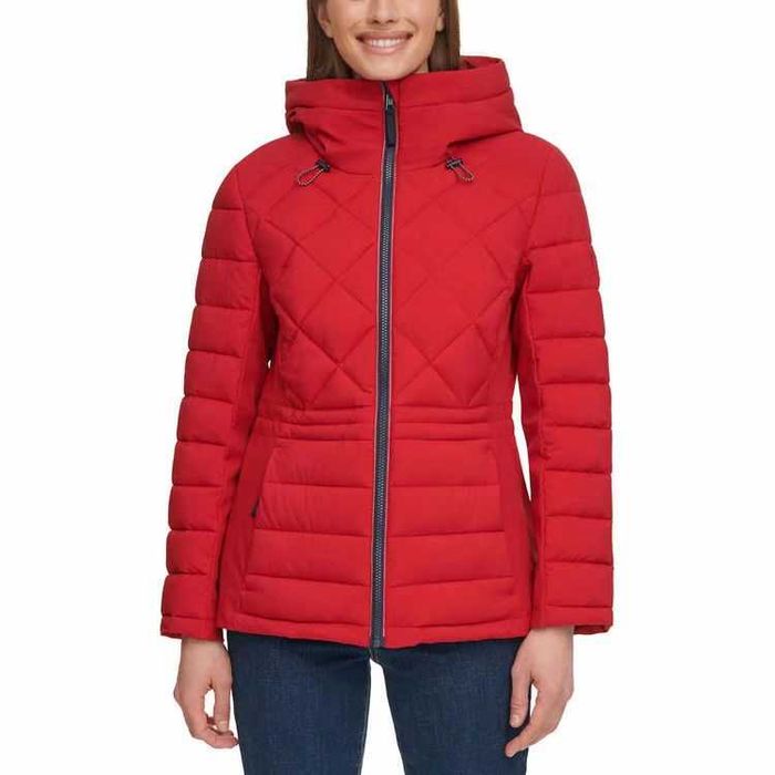 Tommy Hilfiger Quilted Jacket яке дамско ново размер S внос от САЩ