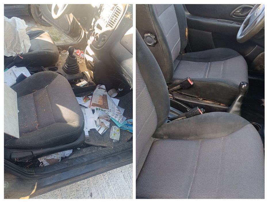 Професионално почистане на автомобили и мека мебел