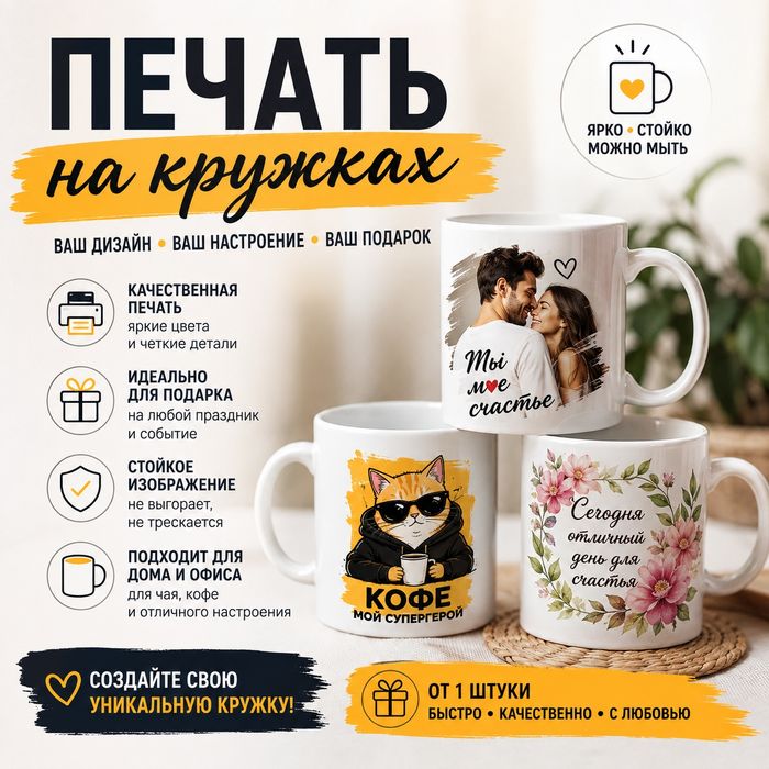 Печать на кружках