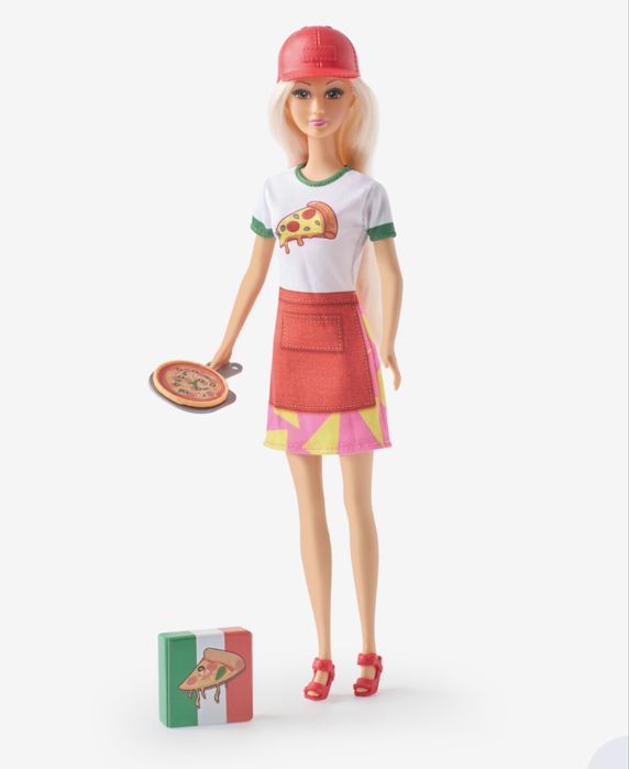 Кукла с пица и аксесоари