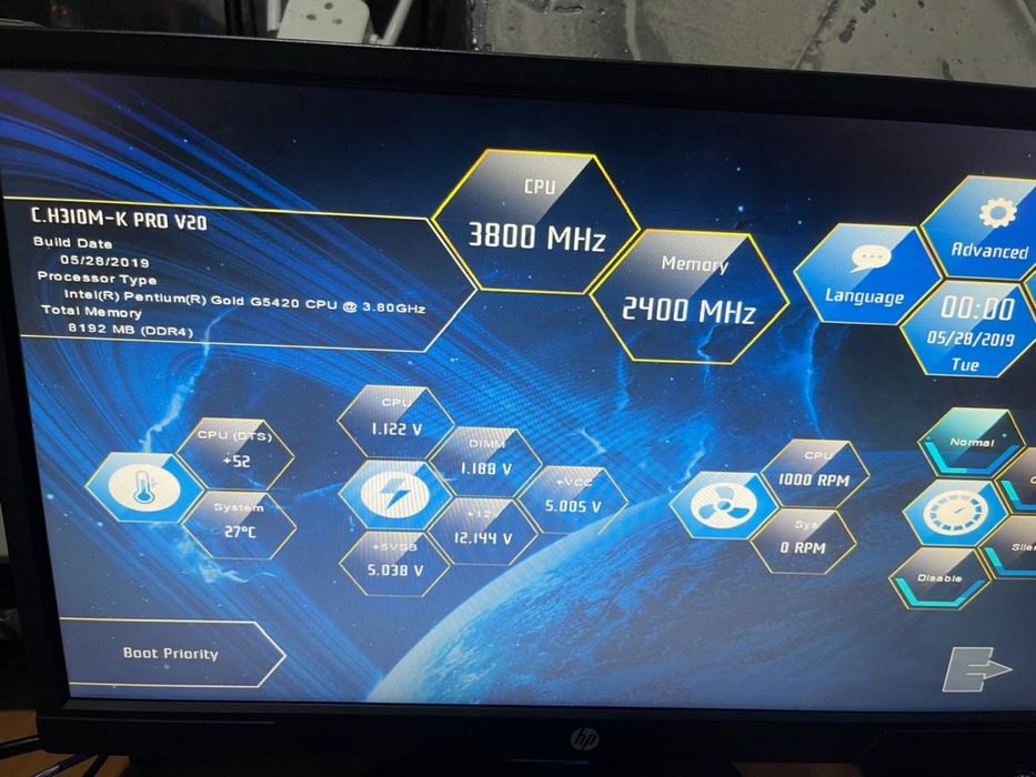 Продам Материнскую Плату H-310.