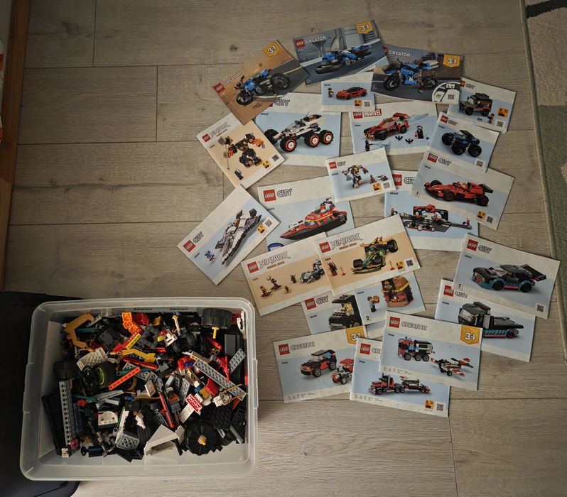 Lego City/Ninjago/Creator/Marvel 3.5kg