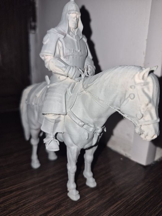 3D принтер мүсін Боялмаған грунталған 
Боялмаған (ақ/