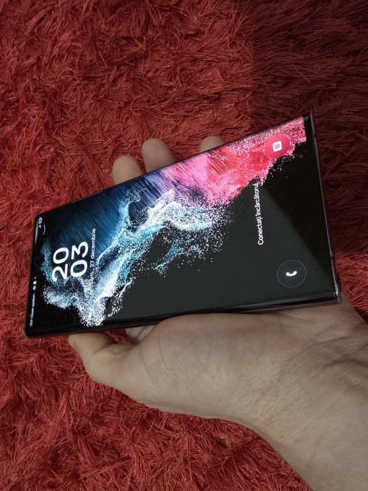 -Samsung S22 Ultra, Purple, 128Gb, 8Ram, doar telefonul, stare foarte