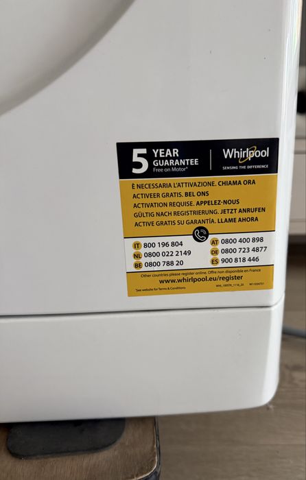 Пералния Whirpool