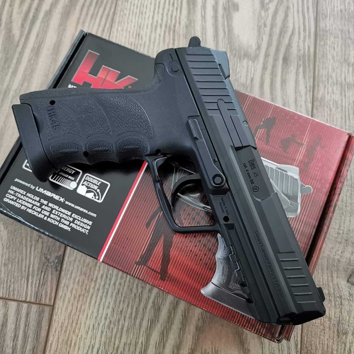 Еърсофт пистолет Heckler & Koch HK45 от UMAREX Германия Метална рама