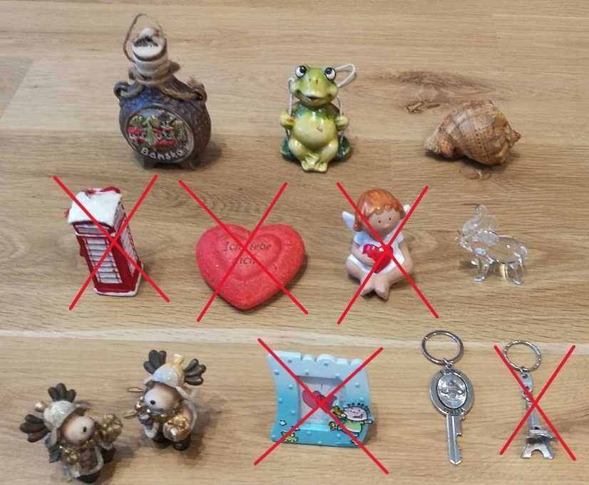 Сувенири различни видове 6 броя нови