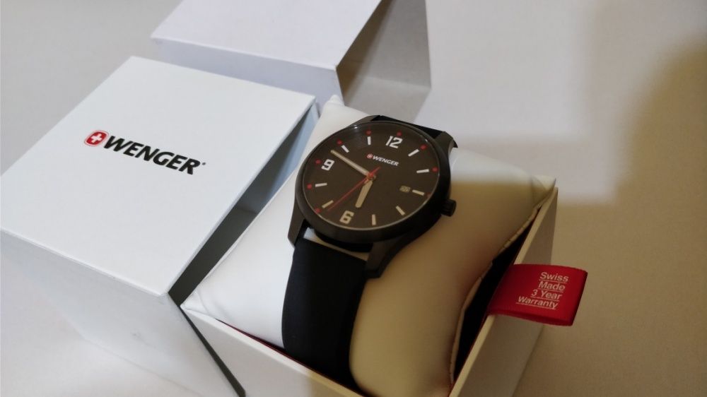 Ceas Wenger Active City Swiss Made 43mm  in cutie
