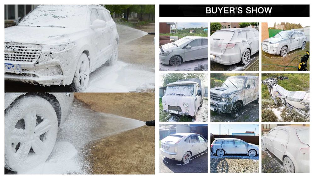 Дюза за пяна за водоструйки Karcher,Bosch,Parkside,Lavor,Steinhaus др.