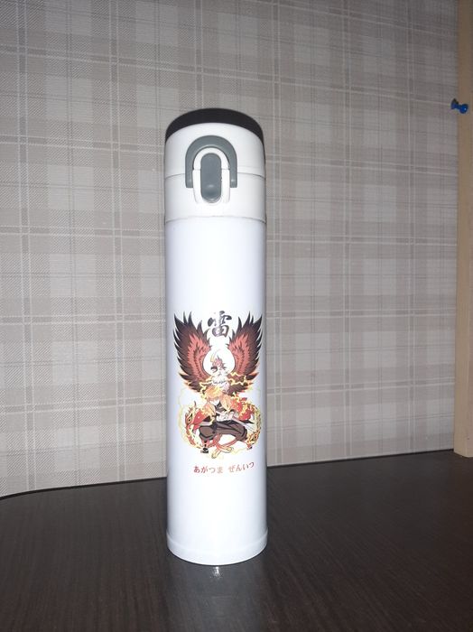 термос 350мл белый