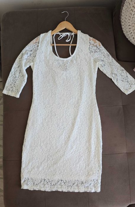 Нова дамска рокля дантела размер М