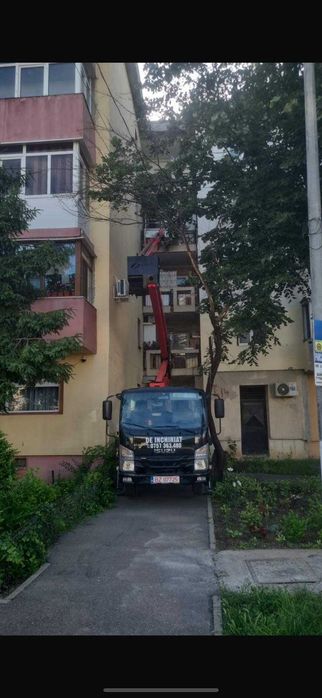 Nacelă prb 24m, braț lateral 12,5 m de închiriat