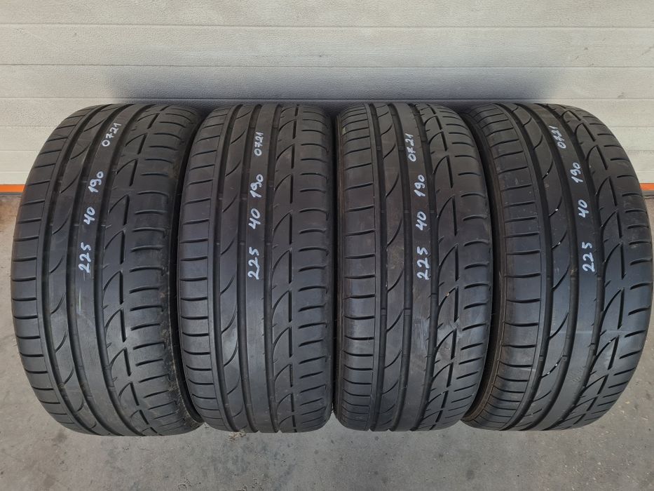 Летни гуми 4 броя BRIDGESTONE Potenza S001 225 40 R19 дот 0721