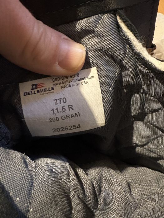 Bocanci militari Belleville 46 negri