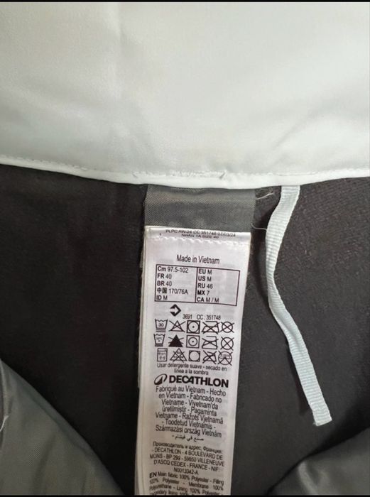 Pantaloni Ski/Snowboard Wedze Piste 500 -