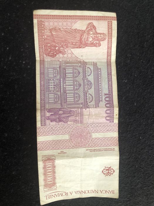Vand , bancnota 10.000 zece mii lei românești vechi pret 250 RON