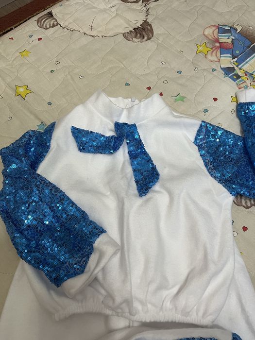 Костюм снеговика на 3-5 лет