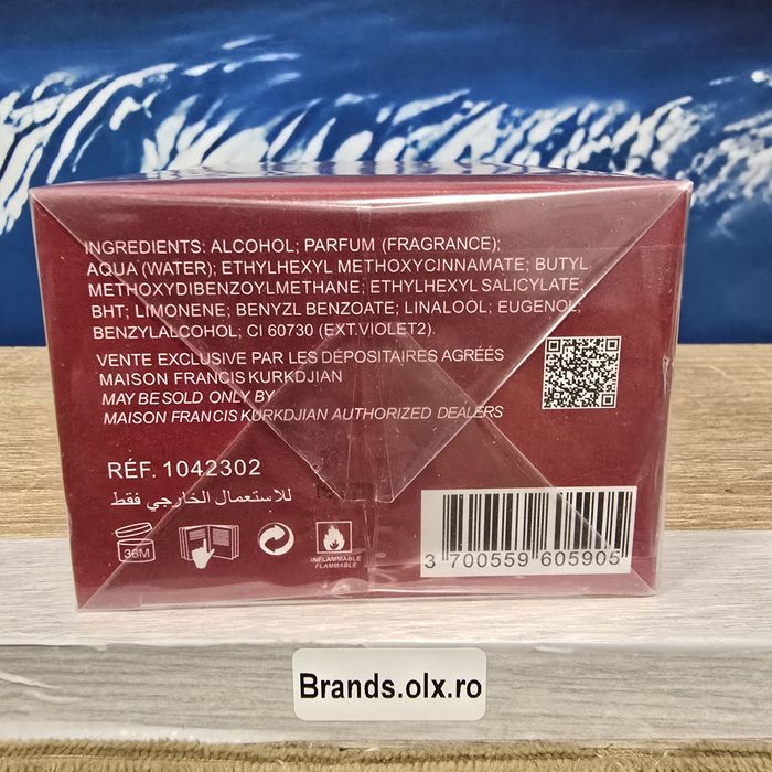 Parfum Maison Francis Kurkdjian - Baccarat Rouge 540 Extract 70ml