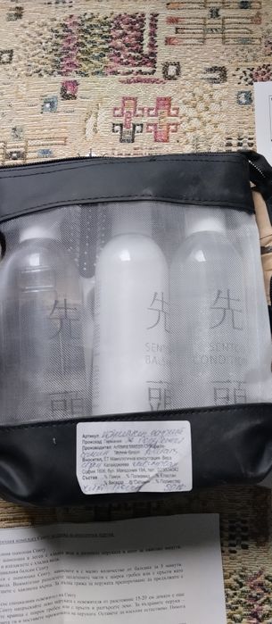 Козметичен комплект за грижа за синтетични перуки