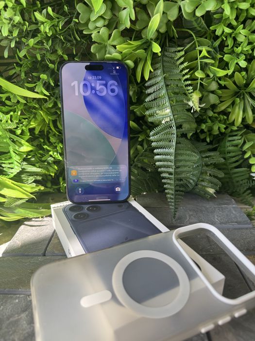 iPhone 17 pro max 256GB Blue Titanium