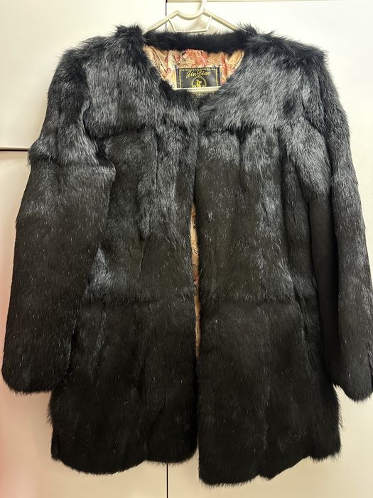 Черно палто Jin Dia