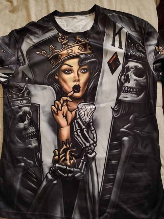 тениски с принт 3 D