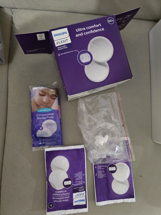 Pompă de sân duala Philips SCF398 cu acumulator - garanție + cadou