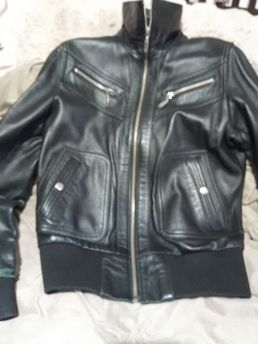 Geaca piele naturala