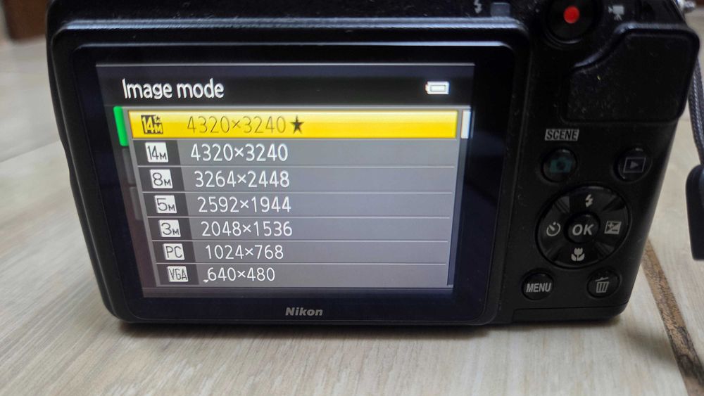 Aparat foto digital Nikon Coolpix L120, Negru