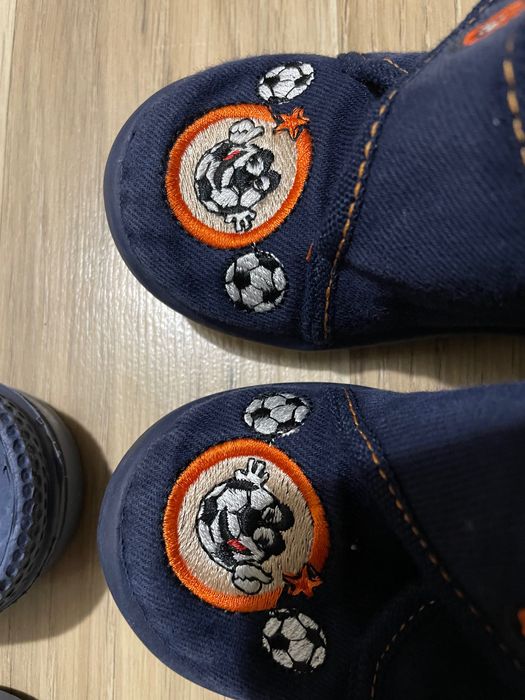 Пантофки 3 чифта, 22 размер