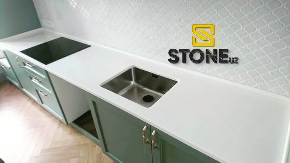 Столешница в Ташкенте столешницы из камин кухонный гарнитур