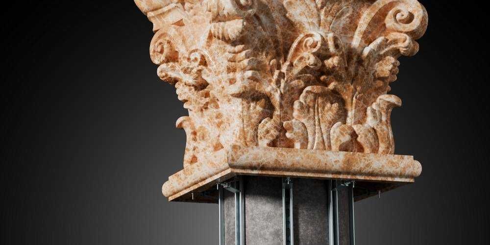 сухой монтаж кляммер крепеж кронштейн профиль фасад suxoy montaj