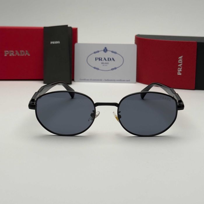 Унисекс слънчеви очила Milano Round Classic Edition Black Gold UV400 CE