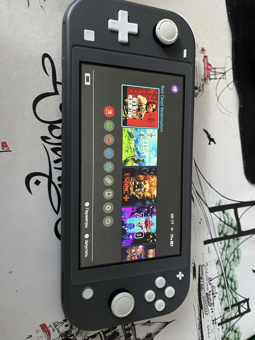 Nintendo switch lite прошитый