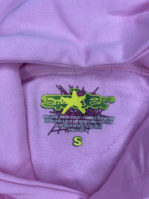 Hanorac Spider / Sp5der Atlanta Roz / Bleumarin