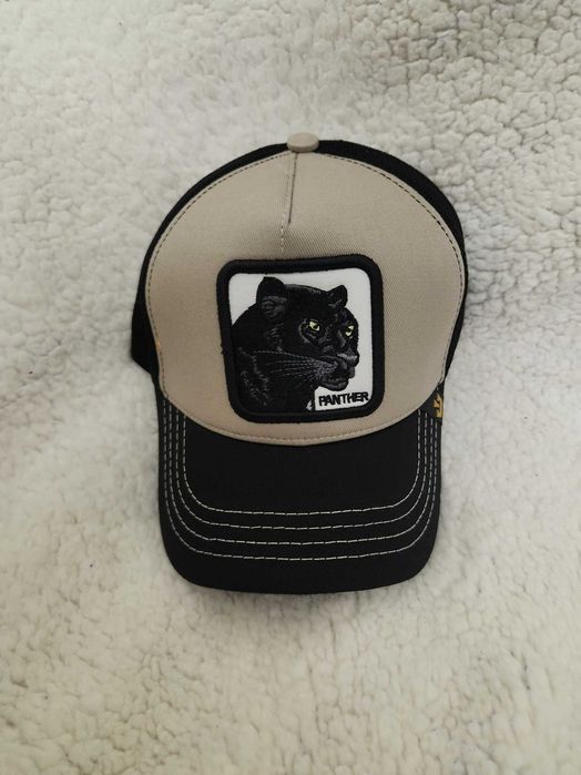 GOORIN BROS шапка Black Panter Бяла/жълта/графит шапка фенска