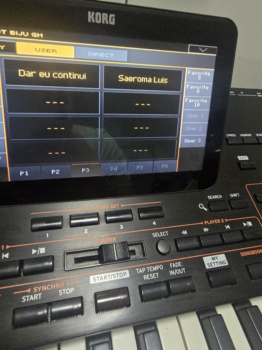 Set korg pa4x pa3x 2025 Automat introduceri noi Returnele vocii !
