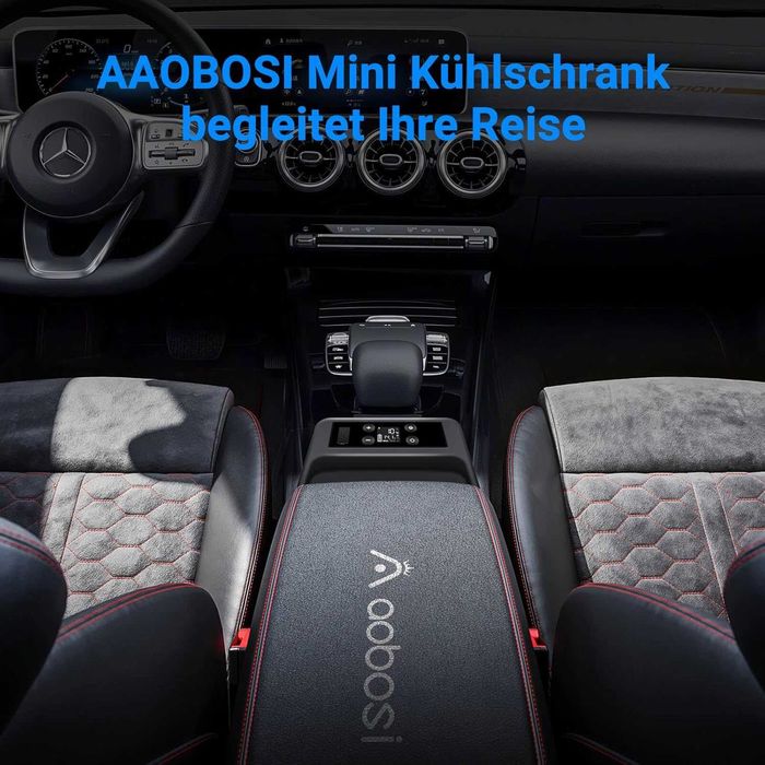 Мини хладилник с компресор Aaobosi за автомобил кемпери 8L, до -15C