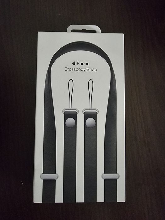 Apple iphone crossbody strap black sigilata originala