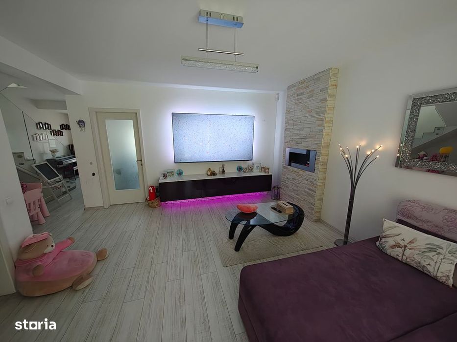 Duplex Narciselor, panoramă, teren 365mp, Birou exterior - Foișor 16mp