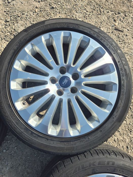 4 ROTI Jante + Anvelope VARA - 205/50/17 - 5x108 17'' OEM Ford Focus Mondeo Curier C-Maxx B-Maxx KUGA SENOZRI
