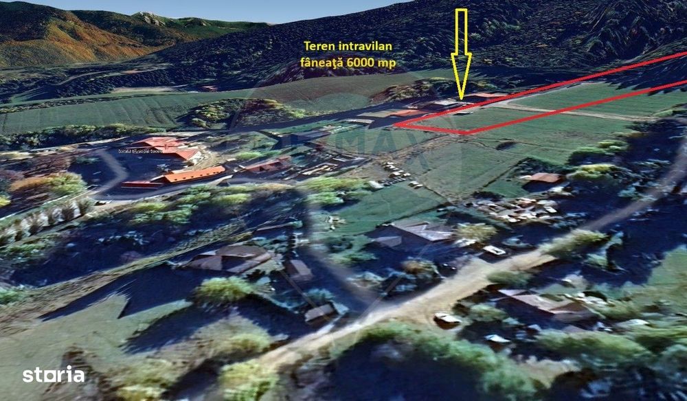 Teren intravilan, 6000 mp, lângă Spital Municipal Săcele