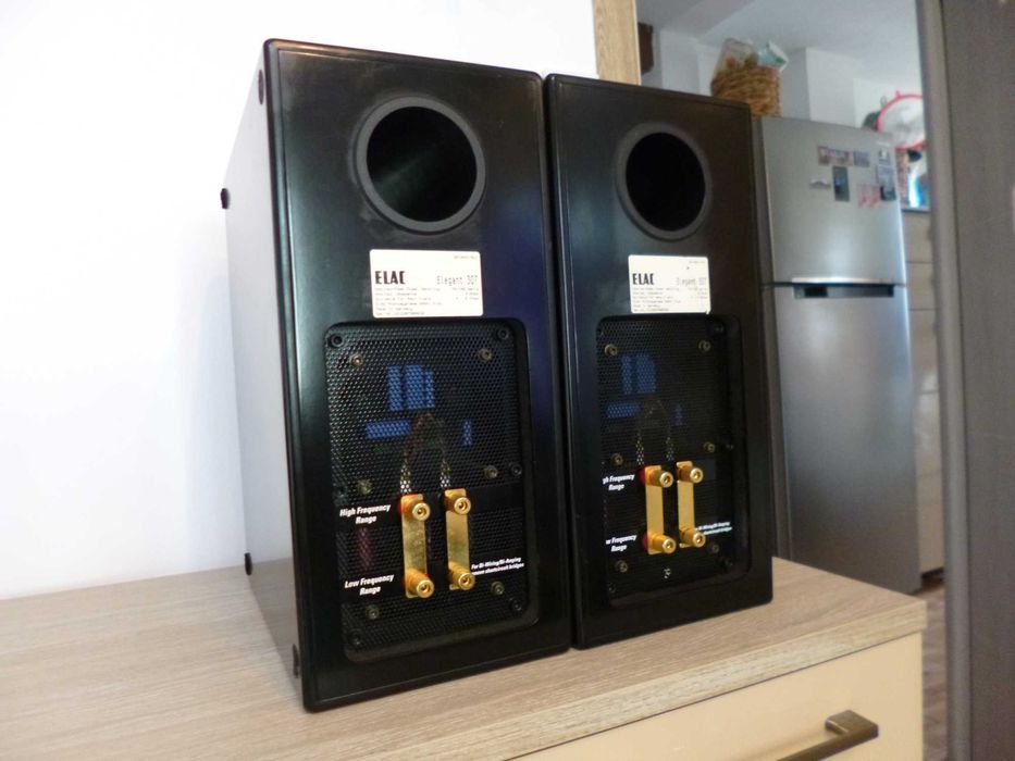 Boxe raft foarte rare Elac Elegant 307- 100 Watt -9,5 kg/buc