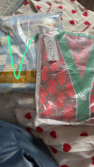 Пижамы тройка кофта брюки шорты