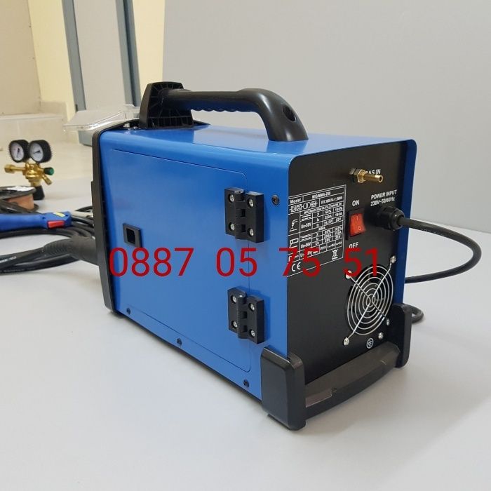 250А Телоподаващо и електрожен инверторно + редуцил вентил + ролка тел