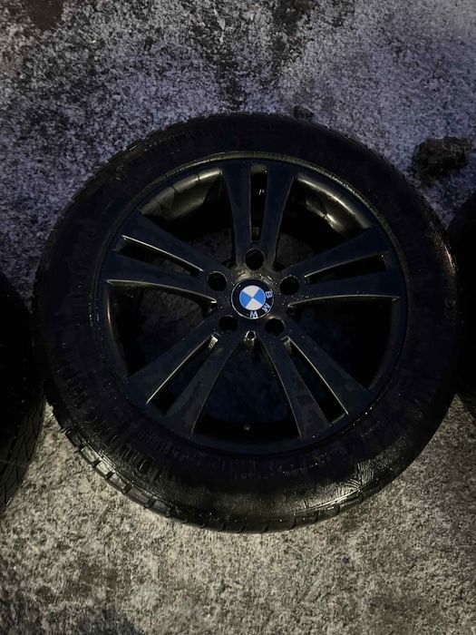 Jante BMW originale R17 cu anvelope – stare bună