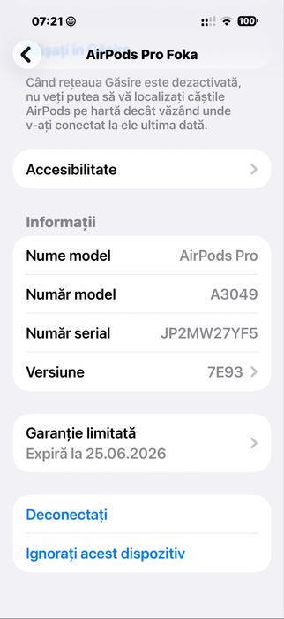 Casti Apple Airpods Pro (2nd Generation) Carcasa MagSafe USB-C ANC!!