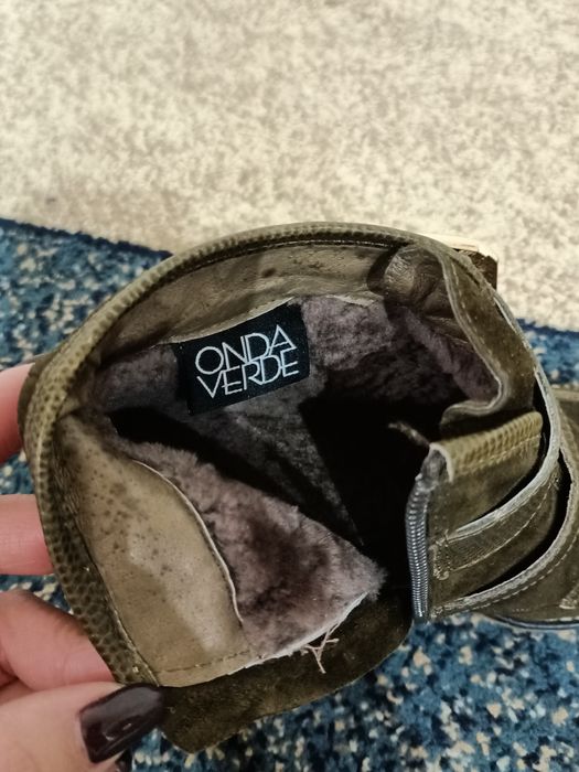 Зимние теплые ботинки