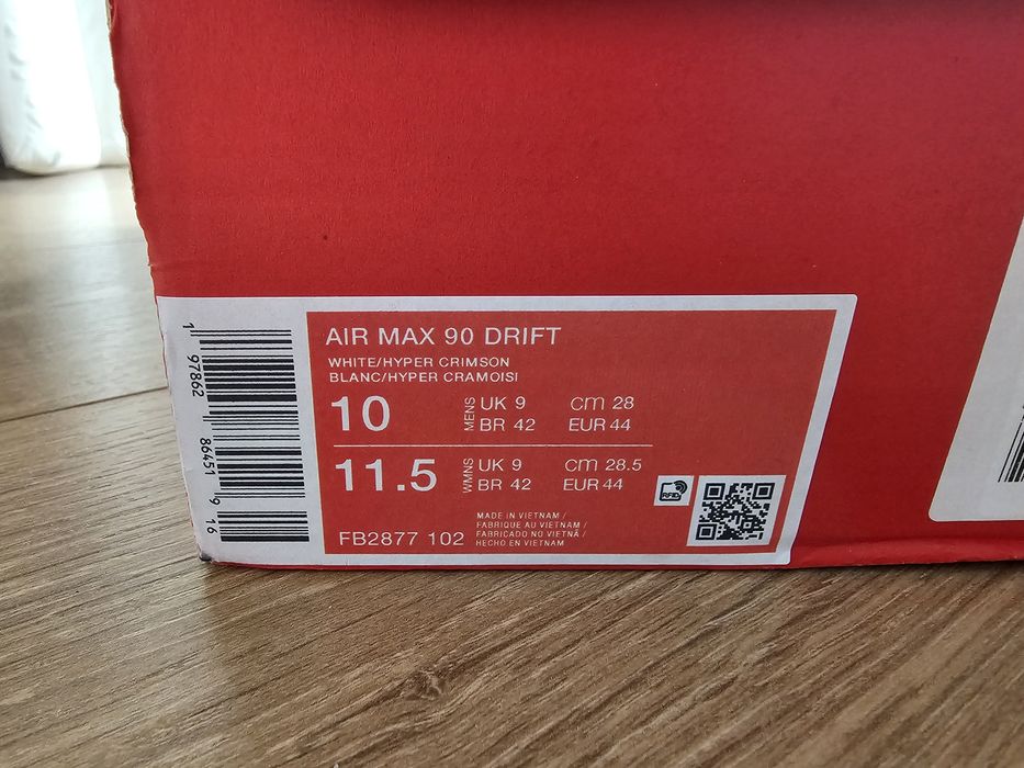 Nike Air Max 90 Drift Sunrise 44 номер