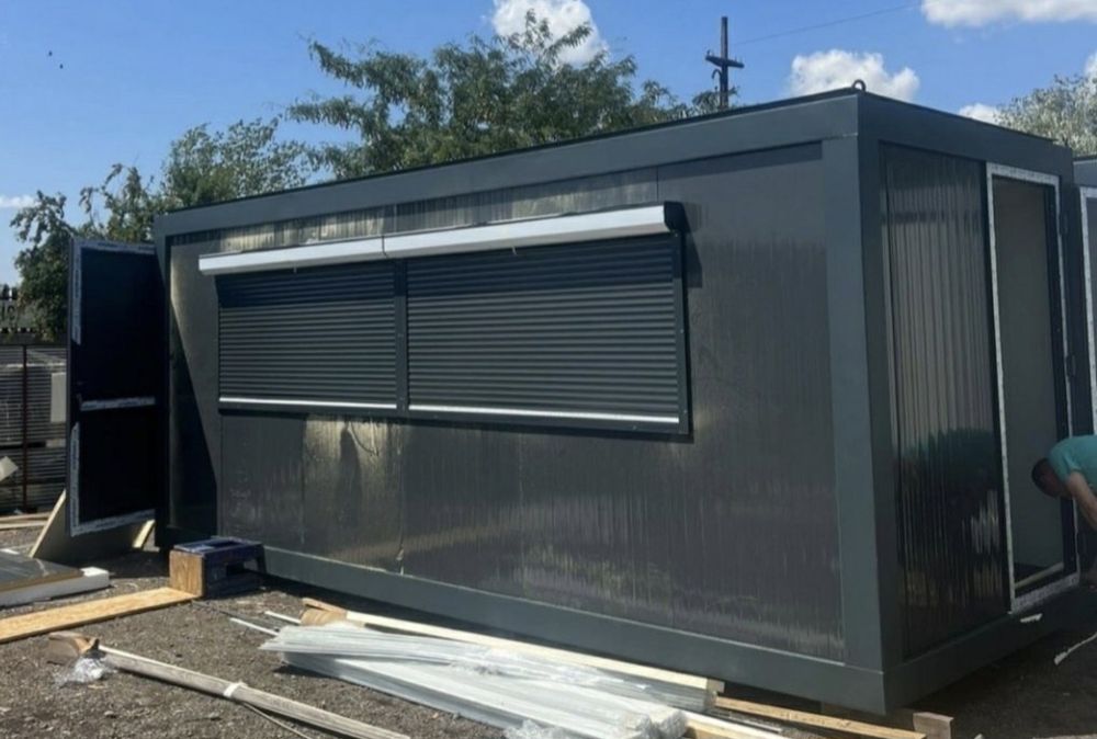 Container Birou Vitrina Magazin Fast-food Depozitare Cafenea Stana • OLX.ro